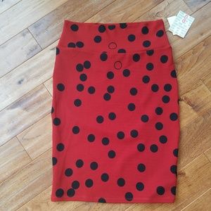 Brand new, never worn Lularoe pencil skirt